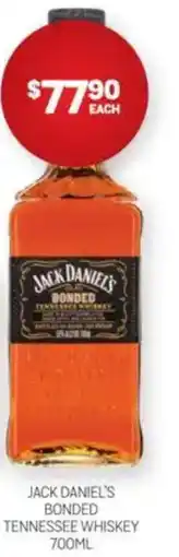 Harry Brown Jack daniel's bonded tennessee whiskey offer