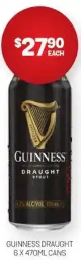 Harry Brown Guinness draught offer