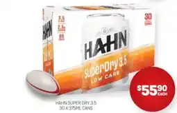 Harry Brown Hahn super dry offer