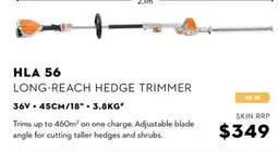 STIHL Hla 56 long-reach hedge trimmer offer