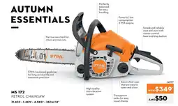 STIHL MS 172 Petrol Chainsaw offer