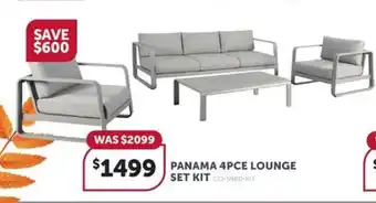 Stratco Panama 9 piece dining setting offer