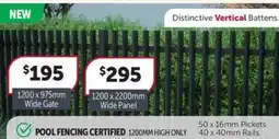 Stratco Pool fencing certified offer