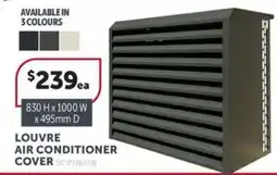 Stratco Louvre air conditioner cover offer