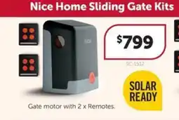 Stratco Gate motor with 2 x Remotes. offer