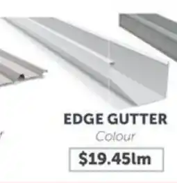 Stratco Edge gutter colour offer