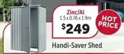 Stratco Handi-Saver Shed offer