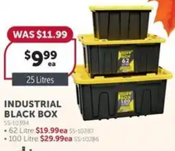 Stratco Industrial black box offer