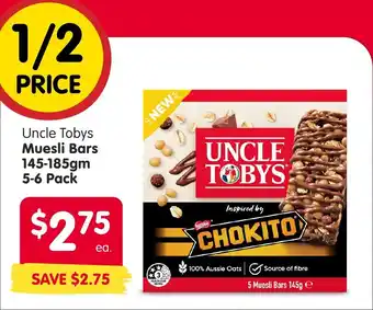 Spar Muesli Bars offer