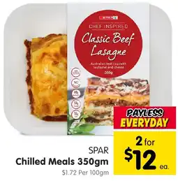 Spar Chilled Meals offer