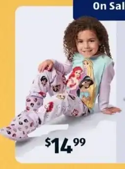 ALDI Licensed Children's PJ Set offer