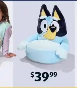 ALDI Bluey Plush Chair offer