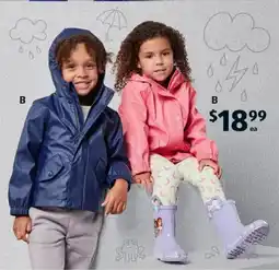 ALDI Children's Rain Jacket offer