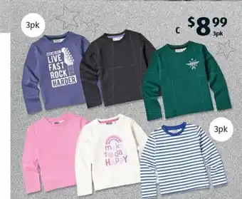 ALDI Children's Long Sleeve Tee offer