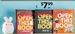 ALDI Andy Lee Hardcover Books offer