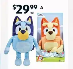 ALDI Bluey Jumbo Plush offer