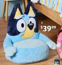 ALDI Bluey Plush Chair offer