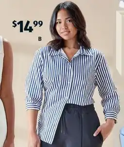 ALDI Women's Relaxed Shirt offer