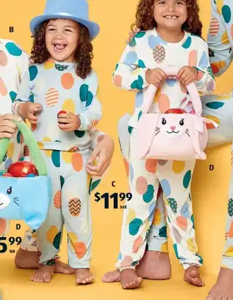 ALDI Infant or Children's Easter PJ Set offer