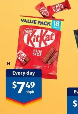 ALDI Nestlé KitKat offer