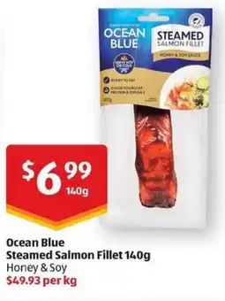 ALDI Steamed Salmon Fillet offer