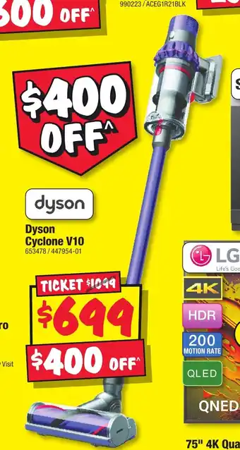 JB Hi-Fi Dyson Cyclone V10 offer