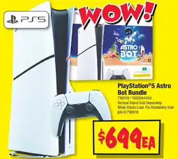 JB Hi-Fi PlayStation®5 Astro Bot Bundle offer