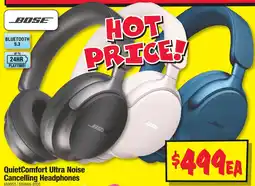 JB Hi-Fi QuietComfort Ultra Noise Cancelling Headphones offer