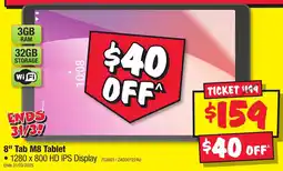 JB Hi-Fi 8" Tab M8 Tablet offer