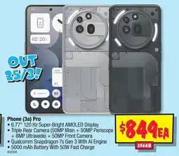 JB Hi-Fi Phone (3a) Pro offer