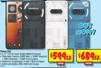 JB Hi-Fi Phone (3a) offer