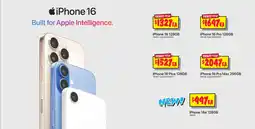 JB Hi-Fi iPhone 16 Plus 128GB offer