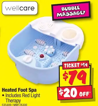 JB Hi-Fi Heated Foot Spa offer