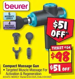 JB Hi-Fi Compact Massage Gun offer