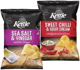 IGA Kettle Potato Chips 135‑165g Selected Varieties offer