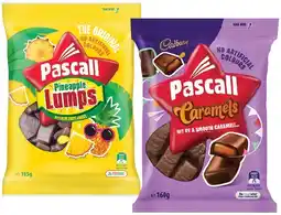 IGA Pascall Chocolate Share Bag 120‑185g or Cadbury Bitesize 120‑150g Selected Varieties offer