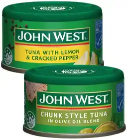 IGA John West Tuna 95g Selected Varieties offer