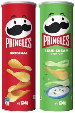 IGA Pringles Chips 118‑134g Selected Varieties offer