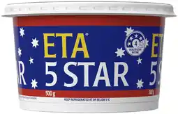 IGA ETA 5 Star Margarine Spread 500g offer