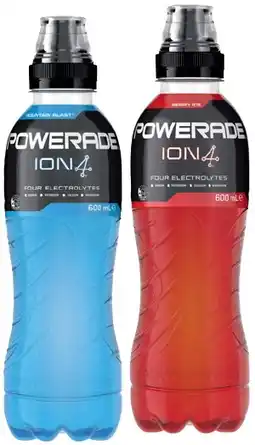 IGA Powerade or Powerade Active Water 600mL Selected Varieties offer