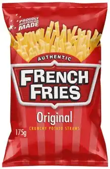 IGA French Fries 175g or Samboy Chips 175g Selected Varieties offer