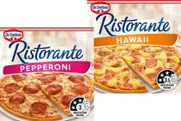 IGA Dr. Oetker Ristorante Pizza 310‑390g Selected Varieties offer