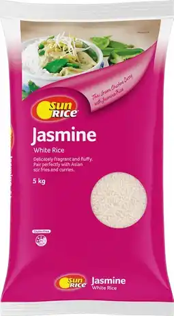 IGA SunRice Jasmine White Rice 5kg offer