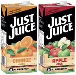 IGA Just Juice 1 Litre Selected Varieties offer