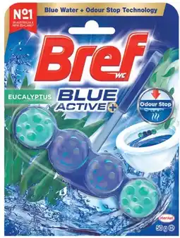 IGA Bref Rim Block Toilet Cleaner 42‑50g or Gel 600‑700m Selected Varieties offer