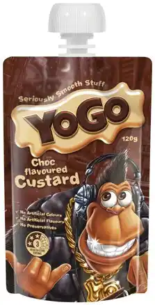 IGA Yogo Chocolate Flavoured Custard 120g offer