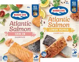 IGA Bird Eye Atlantic Salmon or Barramundi 250g Selected Varieties offer