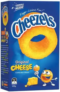 IGA Cheezels Box 110‑125g Selected Varieties offer