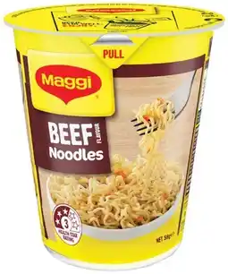 IGA Maggi Cup Noodles 58‑65g Selected Varieties offer