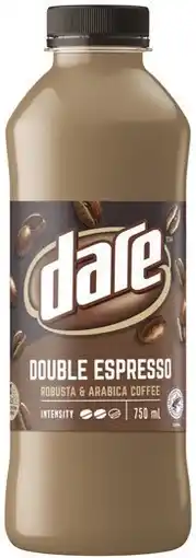 IGA Dare Iced Coffee 750mL Selected Varieties offer